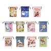 Festival Gift Bags 13x18 Inch Colorful Reusable Storage Pouches Tear Resistant Polyester for Home Organization