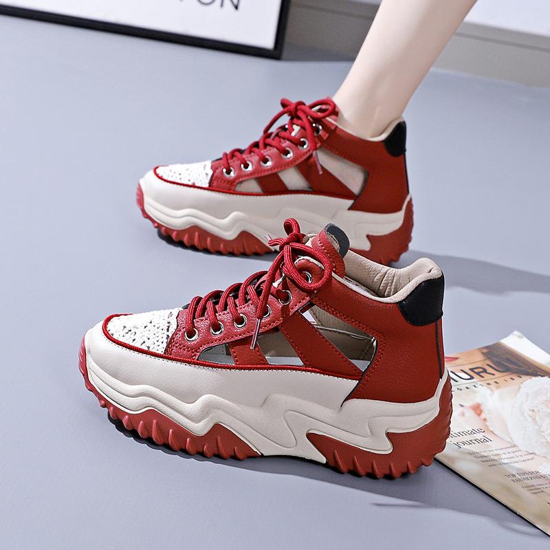 Fashion Sneakers Women Trends 2025 Casual Sports Platform Tennis Basketball Woman Running Shoes Designer Thick Bottom Trainers