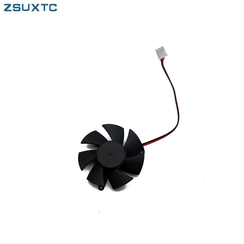 Diameter 45mm 2pin R5 230 R7 250 R7 240 GPU VGA cooler graphics Card cooling Fan For XFX R7-240/250 R5-230 Video cards Cooling