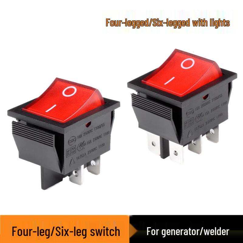 Yicheng 4-Pin Rocker Power Switch