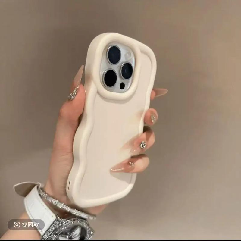 For Redmi Note 14 13 12 11 Pro Plus 12S 11S Pro+ 5G 4G Phone Case 3D Wave Cute Macaron Candy Color Soft Cover