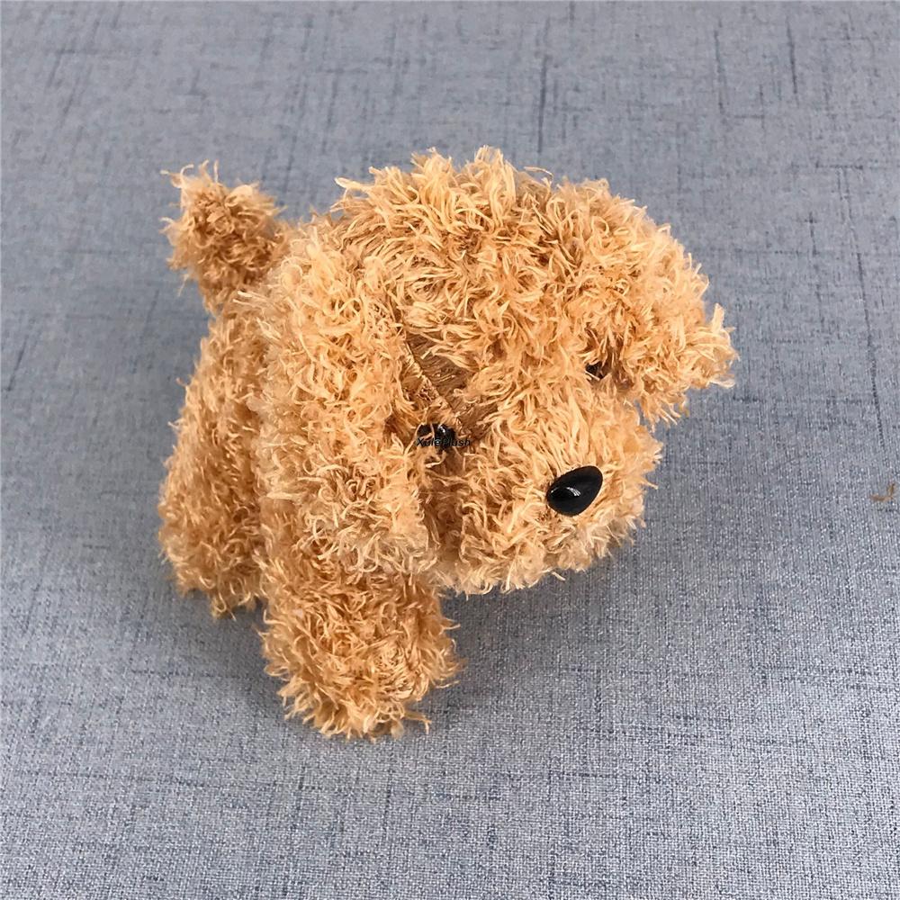 

Cute Fluffy Plush Dog Toy , Keychain Pendant Animal Stuffed TOY светло-коричневого