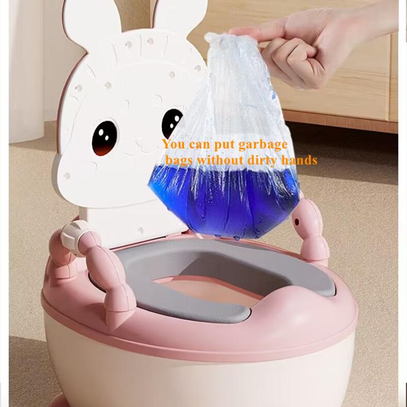 Cute Rabbit Portable Potty Portable Baby Toilet Training Seat Child Pot Training Girls Boy Potty Kids Chair Toilet Seat Pot