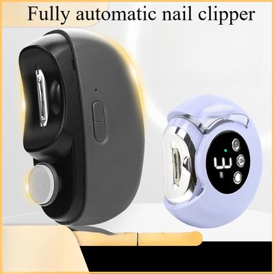 1PC 2-in-1 Electric Nail Clipper Rechargeable Automatic Nail Clippers Household Baby Portable Children's Nail Grinder