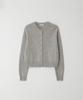 Therye Alpaca Round Cardigan(Grey)