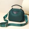 Small Square Bag Nylon Handbag Solid Color Women's Bag Travel Crossbody Shoulder Bag