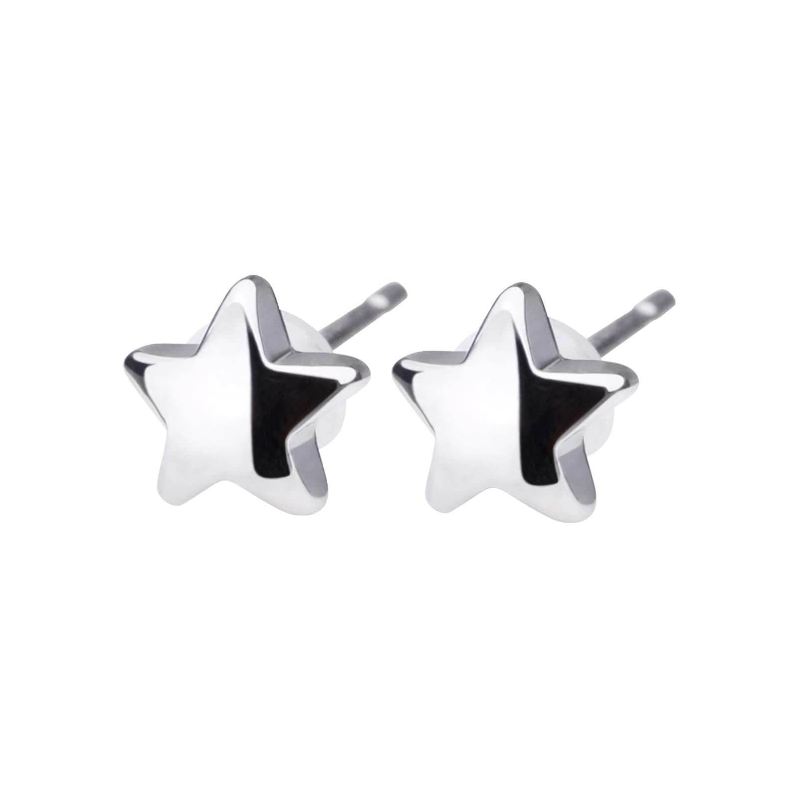

LOKUMI Made in Platinum Petite Nickel Small Earrings, Japan, Pt900, Post, Hypoallergenic, Star, Platinum, Women s, Simple, Small, Small, Popular,