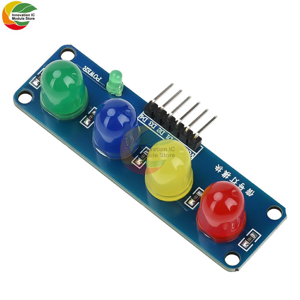 DC 3,3-5V ST009 Vier-Positionen-LED-Modul LED-Signallichtmodul Ampelmodul