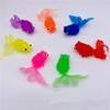 7/10Pcs Toddlers Bathing Shower Gifts Kawaii Simulation Rubber Goldfish Baby Bath Water Play Games Toys For Kids