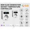 WiFi Tuya Socket Thermostat Plug 220V Digital Temperature Controller Remote Timer Switch Cooling Heating Outlet Alexa Google