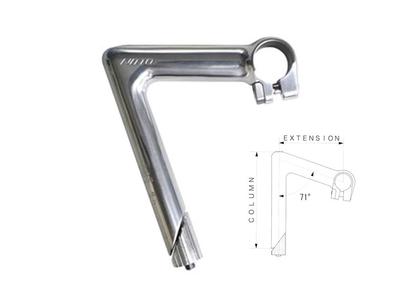 Potence NITTO NP 80 ARGENT 25.4/22.2 (anciennement Pearl) 22.2