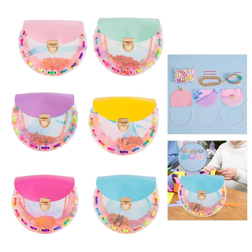 DIY Children Handmade Shoulder Bag Making Set Creative Purse Making Supplies