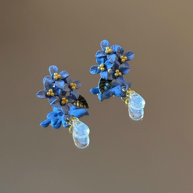 Ethnic Style Exquisite Qipao Flower Earrings