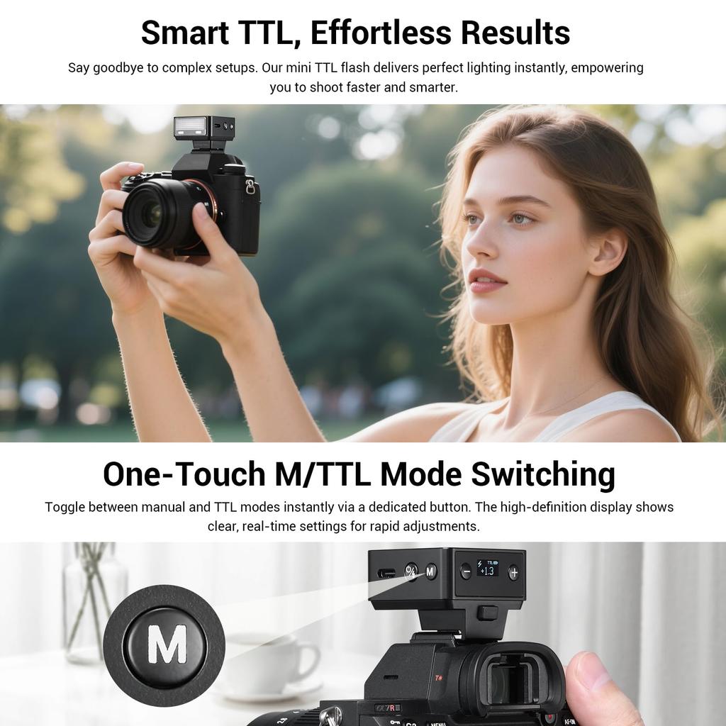 Authorized The Godox iT20 S Supports TTL Auto Flash and Manual Features Flash Exposure Compensation Speed Fine and a Power Range Speed Fine It