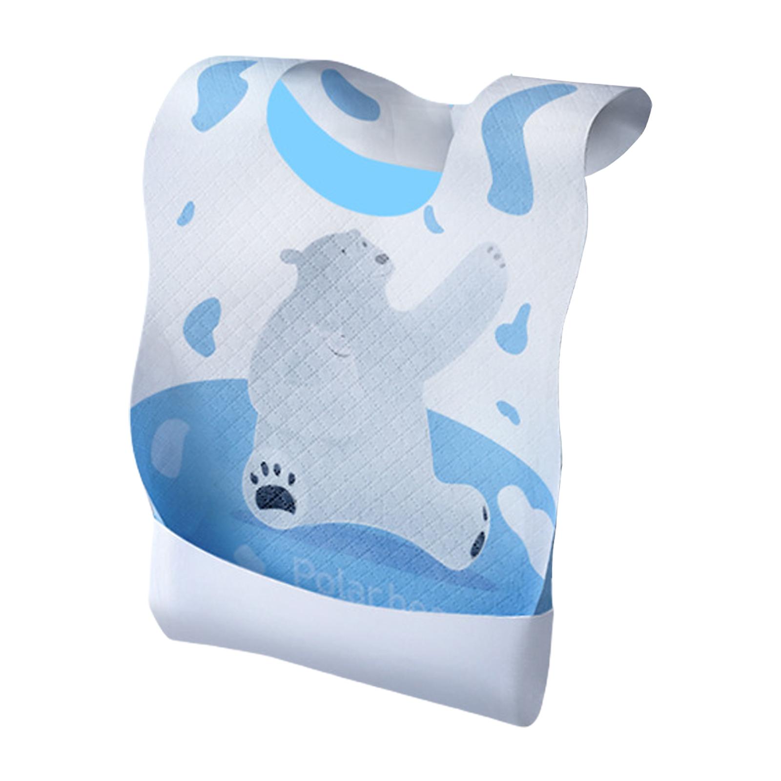 

10 шт. хлопковый фартук для слюнотечения, одноразовые нагрудники для кормления, нагрудники для кормления малышей 0-6 лет A