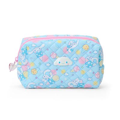 Sanrio Pouch (Minna No Quilt) Cinnamoroll Polyester, Cotton, ABS, Steel Ages 3 and Up 625043