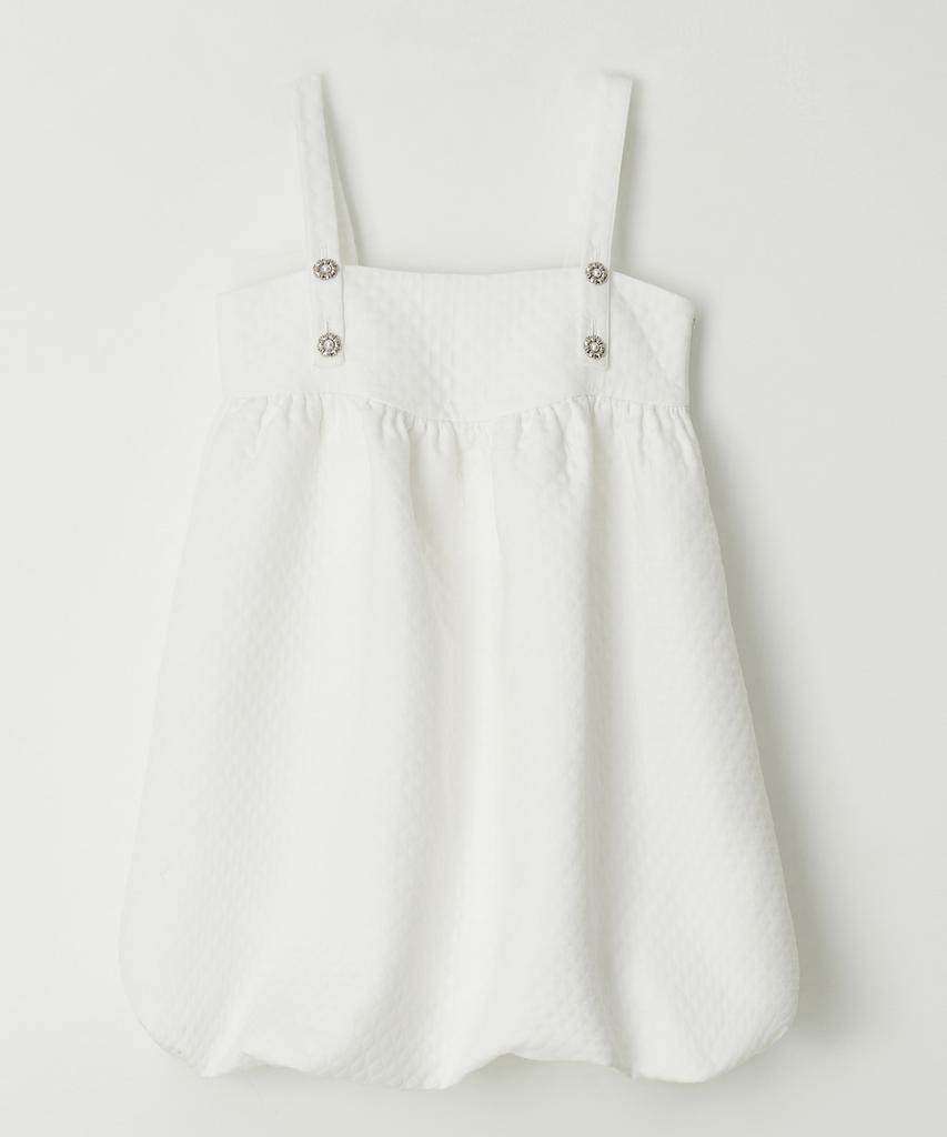 Si Wol 107 Quilt One-Piece (Ivory)