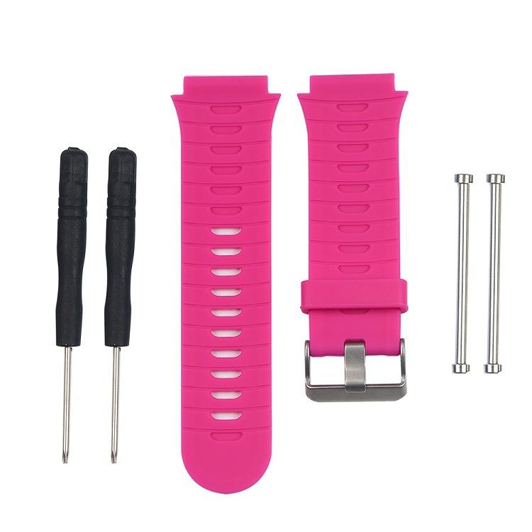 Schweißresistent Hypoallergenes Silikon-Uhrenarmband Ersatz-Kit für Garmin Forerunner 920XT Mit Werkzeugen & Federstegen