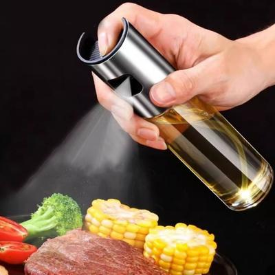 100ML Oil Sprayer Refillable Press Cooking Grilling Baking Frying Salad BBQ