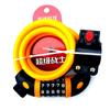 Lock Mountain Bike Five Digit Password Lock Bicycle Password Lock Steel Wire Chain Lock Riding Accessories
