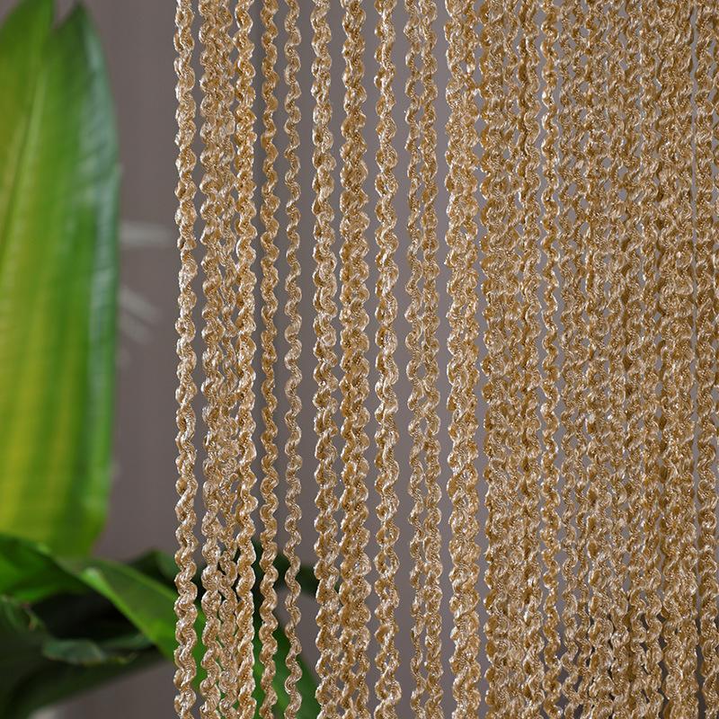 Tende a Filo Eleganti per Porta Finestra Camera da Letto Soggiorno Pannello Frangia Tassel Schermo Decorativo Festa di Matrimonio