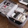 Travel Cable Bag Portable Digital USB Gadget Organizer Charger Wires Cosmetic Zipper Storage Pouch Kit Case Accessories Supplies