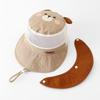 Mesh Summer Kid Sunhat Quick-dry Children's Fisherman Hat Cute Cartoon Animal Bucket Hat  Boy