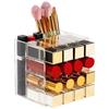 Transparent Lipstick Holder Cosmetic Storage Case for Makeup 1Pcs Acrylic