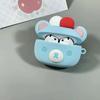 Airpods Case For Airpods 1/2/3/4/Pro/Pro2 Anime Rilakkuma Cute Cherry Bear Periphery Trendy Toys Drop Resistant Silicone Gifts