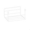 Wire Hanging Basket Lightweight Organizer Easy to Install for Office, Entryway Black