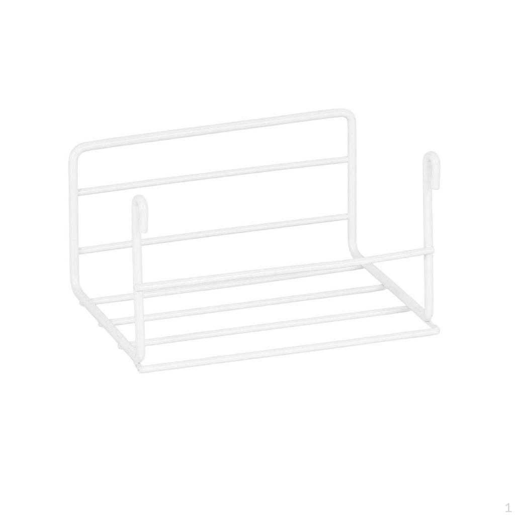 Wire Hanging Basket Lightweight Organizer Easy to Install for Office, Entryway Black