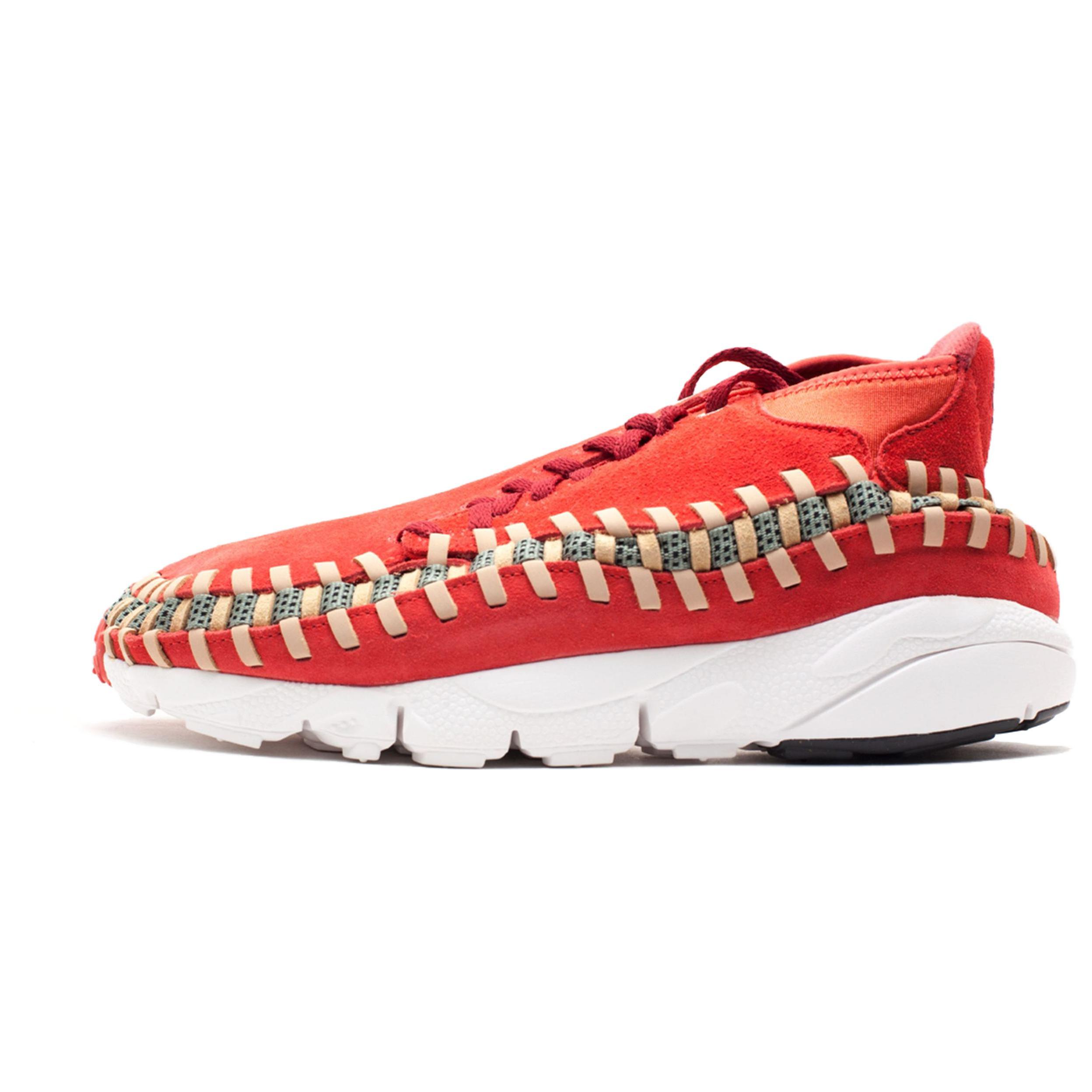 

Nike Air Footscape Woven Chuka Knit Unisex Sneakers Red Red-Reef Midnight-Fog-Chnt-Sl 543208-863 44