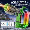 Ice Blast Energy Ring Electric Water Gun Automatic Continuous Large Capacity with Sound LED Light Summer Outdoor Toys for Kids