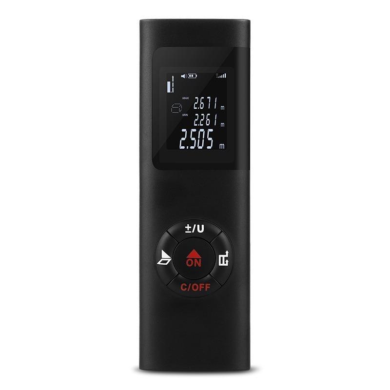 40M/60M Mini Smart Laser Distance Meter Measure Infrared Rangefinder USB Rechargeable Portable Handheld Laser Range Finder Tools