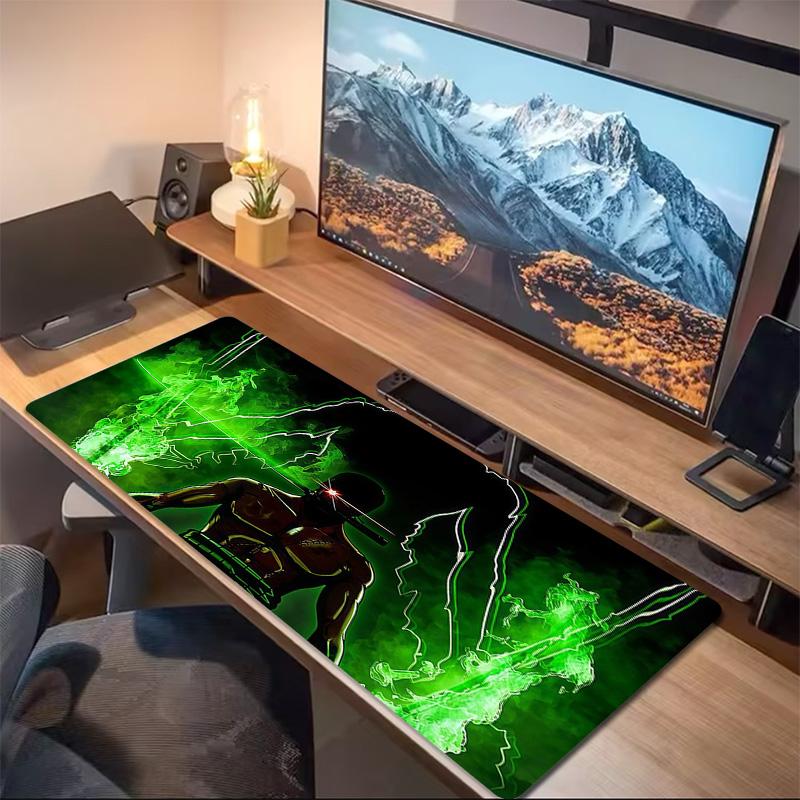 Roronoa Zoro Print Cushion Non-slip Laptop Tablet Big Mousepad XXL Mat Mini PC Playmat With Lock Edge