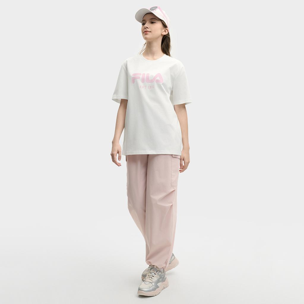 New FILA ORIGINALE T Shirt Unisex Strawberry White Chocolate F51M519106F-ZA