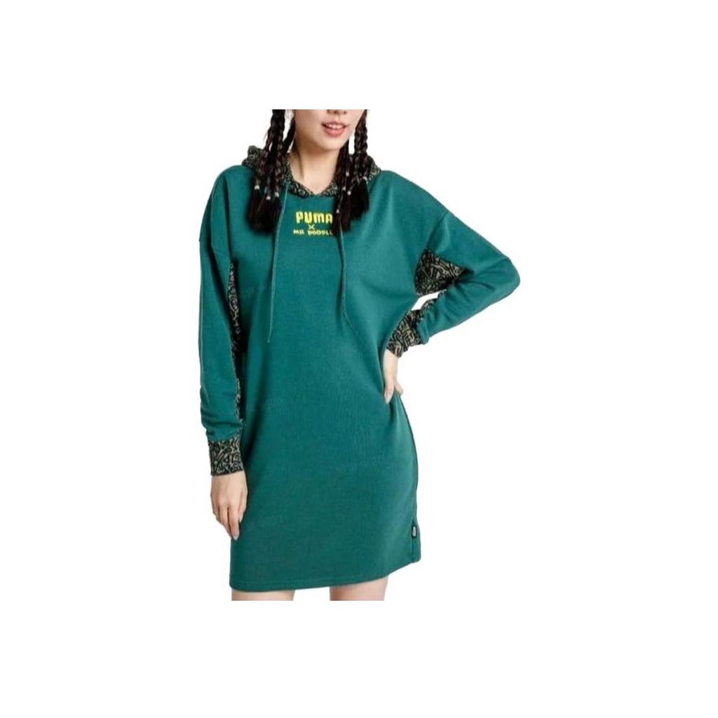 Puma Logo Printed Hooded Long Sleeve Dress Women dresses Green 598686-91 Buy cheaply on Joom Puma Logo Printed Hooded Long Sleeve Dress Women dresses Green 598686-91 Buy cheaply on Joom