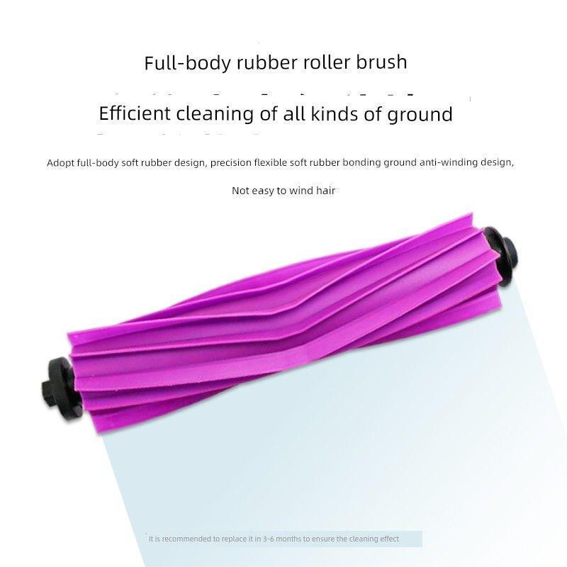 Suitable for Midea W20 W20pro Sweeping Robot Crawler Mop Filter Element Rolling Side Brush Rag Bracket Accessories