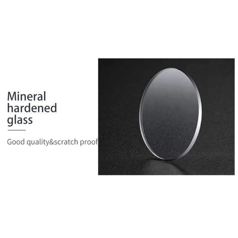 Oulm Herrenuhr, Quarzuhr, Stahlgitterband, modische Herrenuhr, großes Zifferblatt