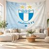 Malmö FF Wall Tapestry, Soft Fabric Wall Hanging, Decorative Backdrop For Bedroom Home Wall Art