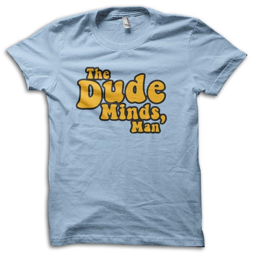 The Big Lebowski The Dude Minds, Man Bowling 90s Retro Movie T-Shirt M5630 L