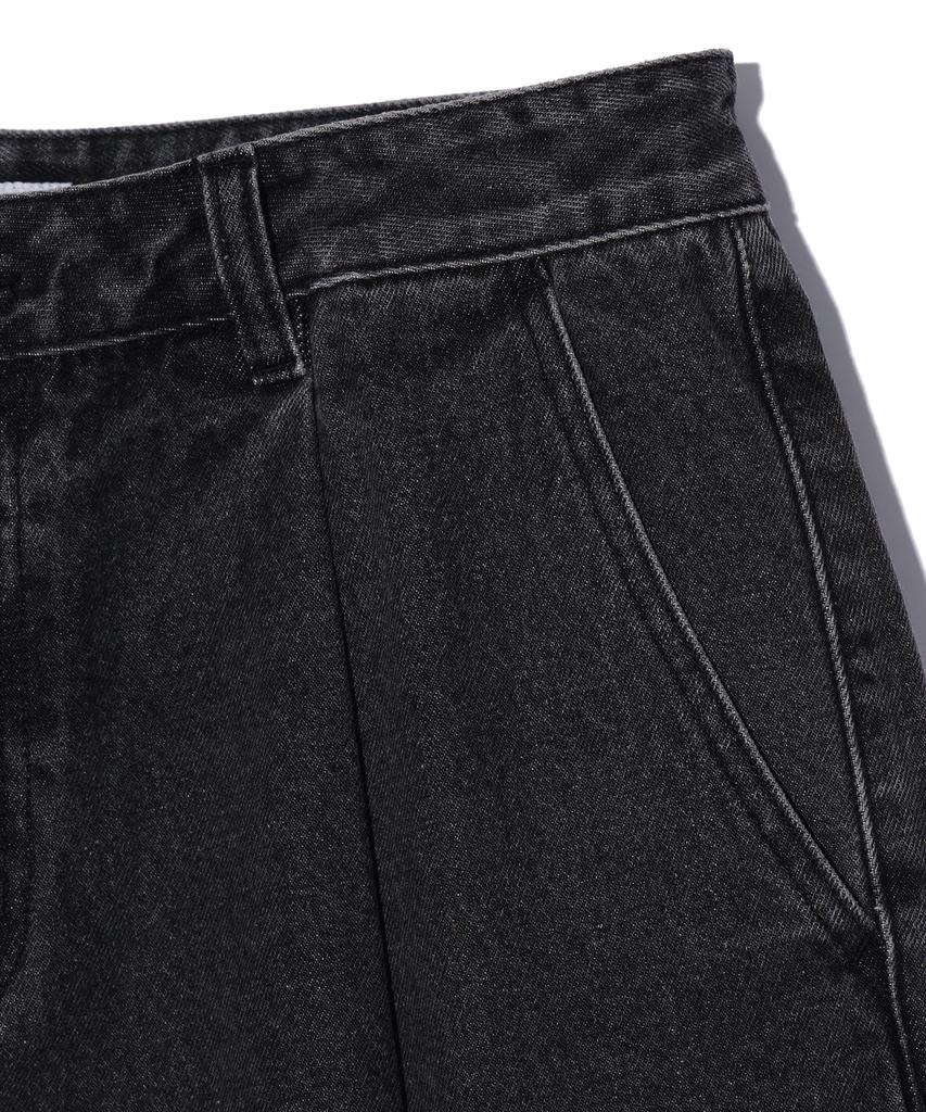 RAYFIKERS Cargo Bermuda Denim Shorts Black (Mp2Du348-076)