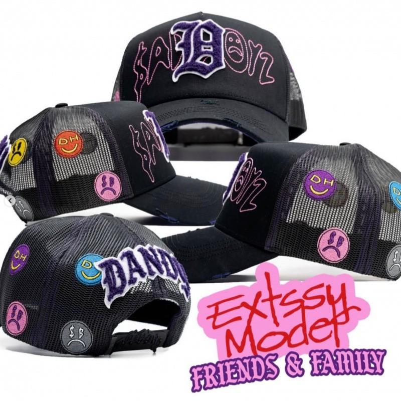 Adjustable Unisex Baseball Cap With Embroidered Design Cotton Hat Outdoor Casual Hip Hop Wear