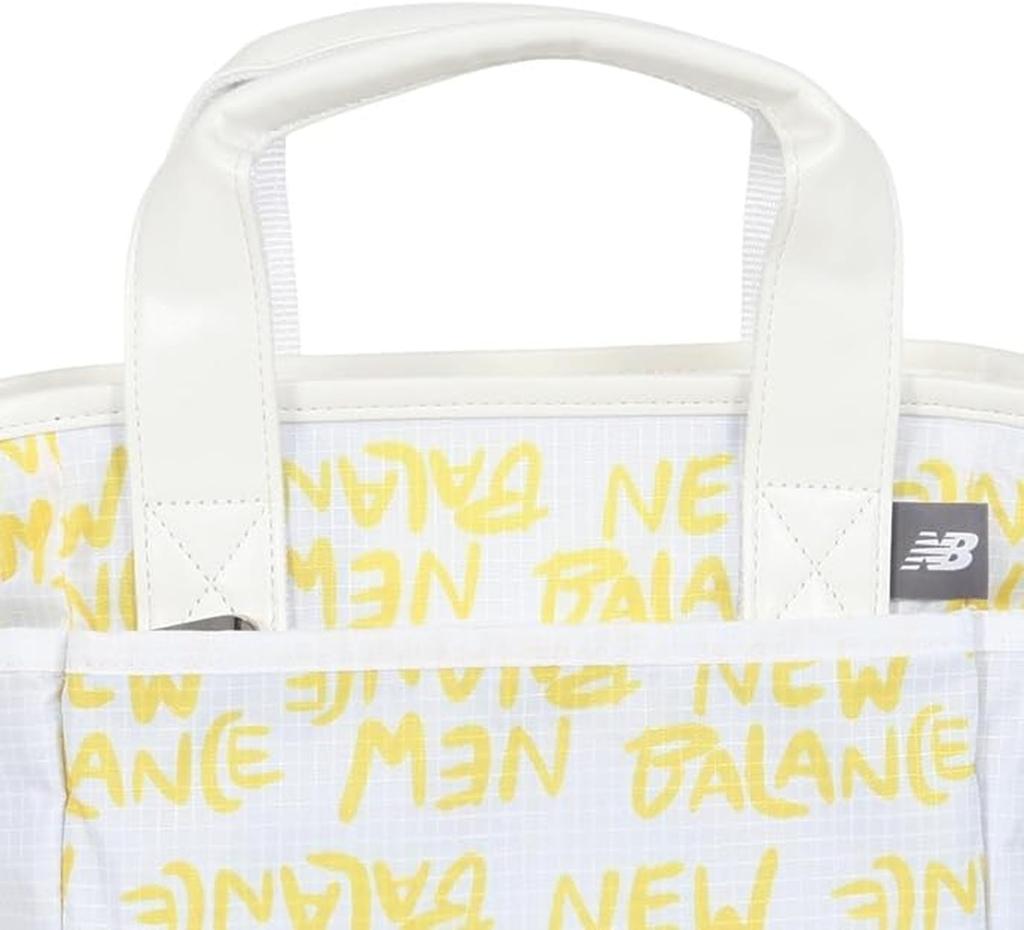 Golf Insulated Cart Bag Logo Round FR [New Balance] [Freehand Print] / / 012-6181502 030_White
