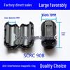 Anti-Interference Magnetic Ring Ferrite Core Snap-On EMC Nickel-Zinc Shield Filter