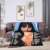 Aitanaed Sänger Decke Spanische Kunst Warme Weiche Ästhetische Plüschdecke Für Draußen Reisen Flanell Tagesdecke Bettbezug