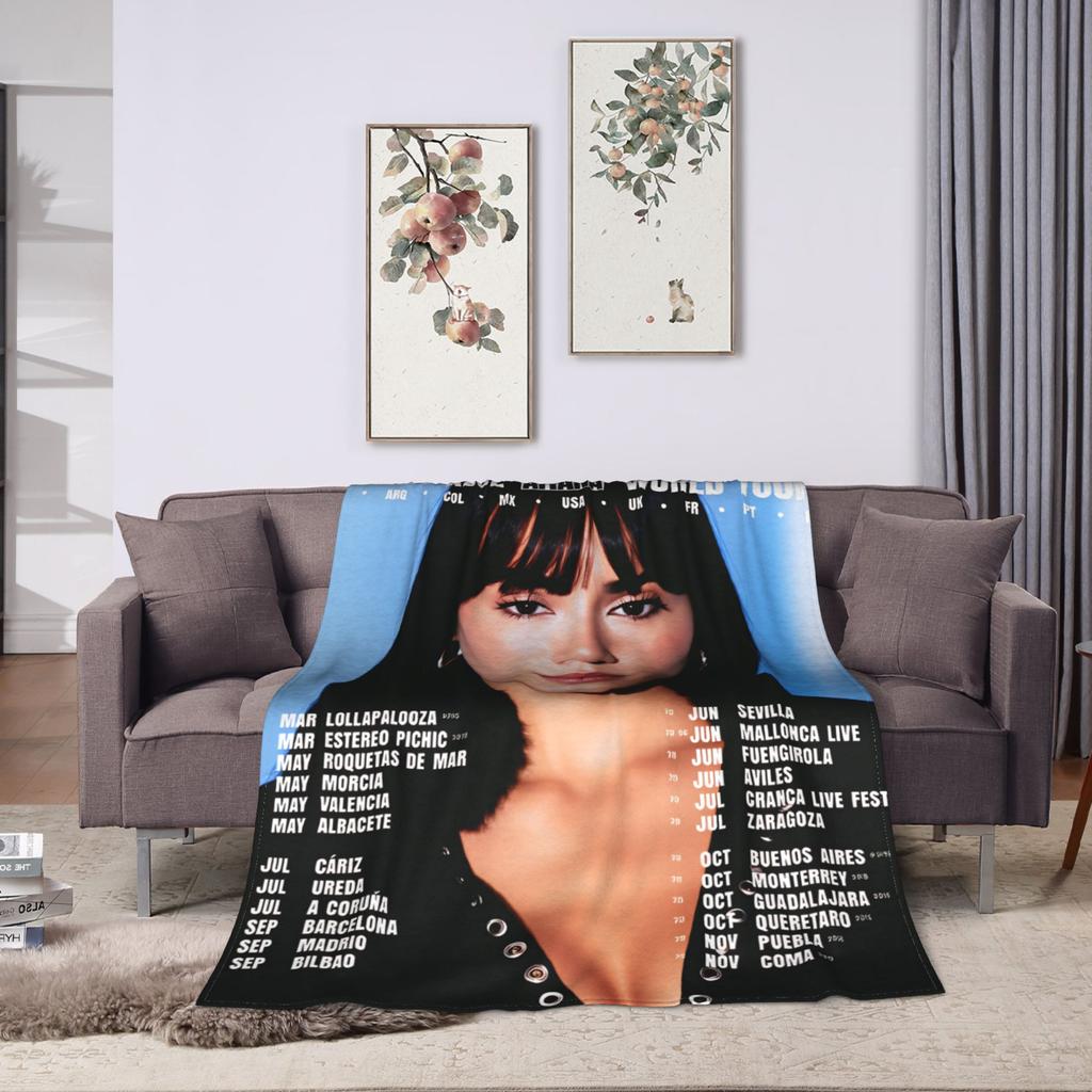 Aitanaed Sänger Decke Spanische Kunst Warme Weiche Ästhetische Plüschdecke Für Draußen Reisen Flanell Tagesdecke Bettbezug