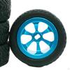 4 Pieces RC Car Rubber Tires&Wheel Rims 30mm for K969 K979 K989 P929 P939 284131 1:28 Scale Parts