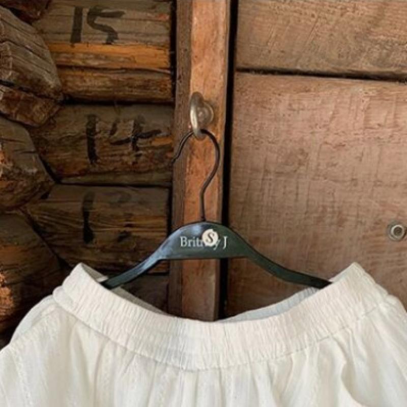 New Arrivals Open Run Women Ivory Collar Neck Mini Dress Banding Shorts Set