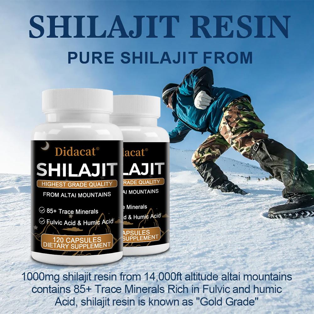 Resin capsules enhance energy and vitality, boost immunity, and improve digestion. 120 capsules.
